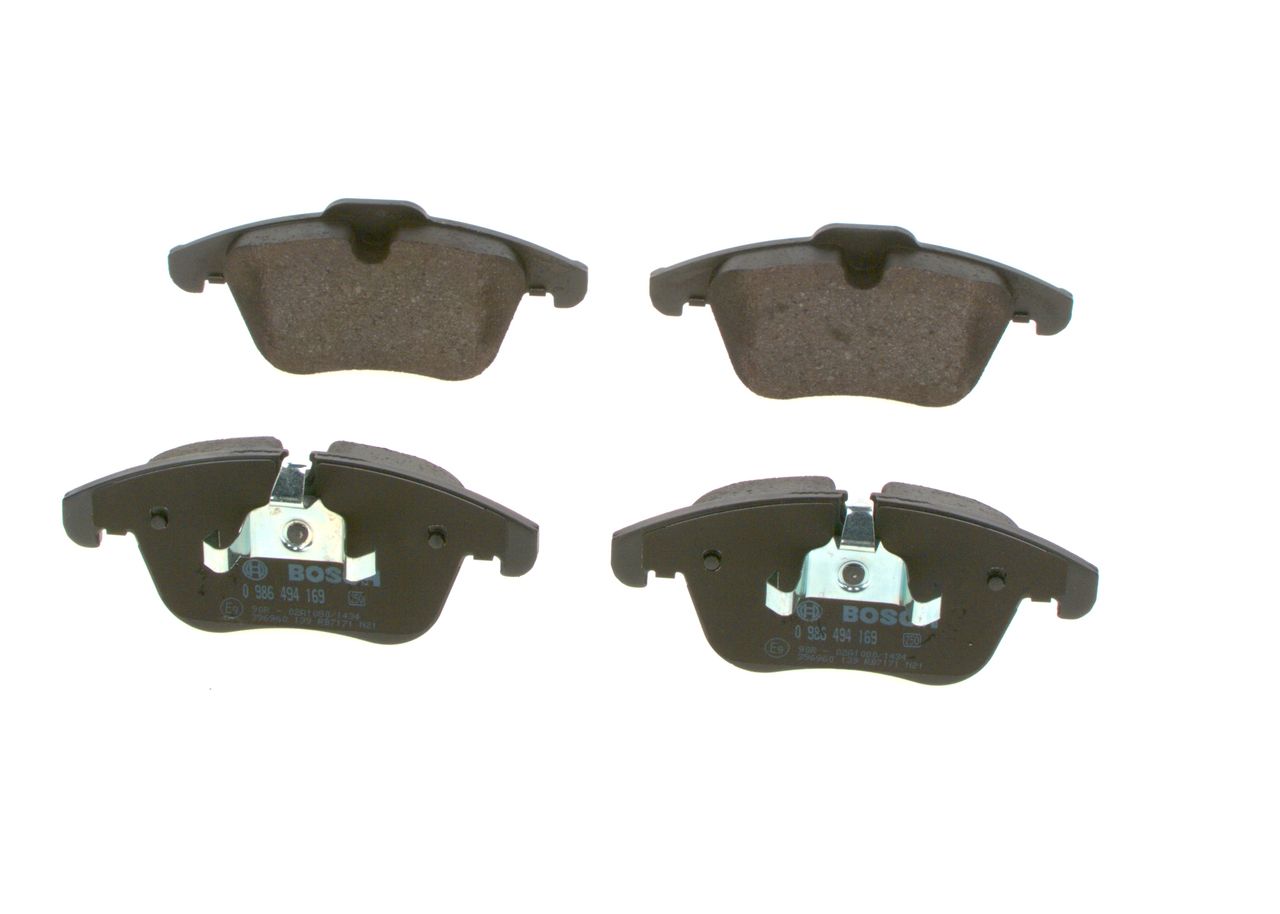 BOSCH 0 986 494 169 - Bremsbelagsatz, Scheibenbremse
