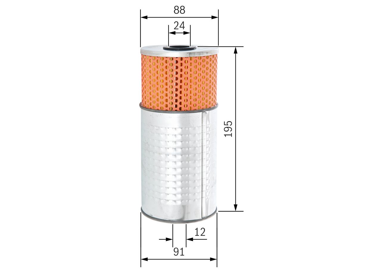 BOSCH 1 457 429 267 - Ölfilter