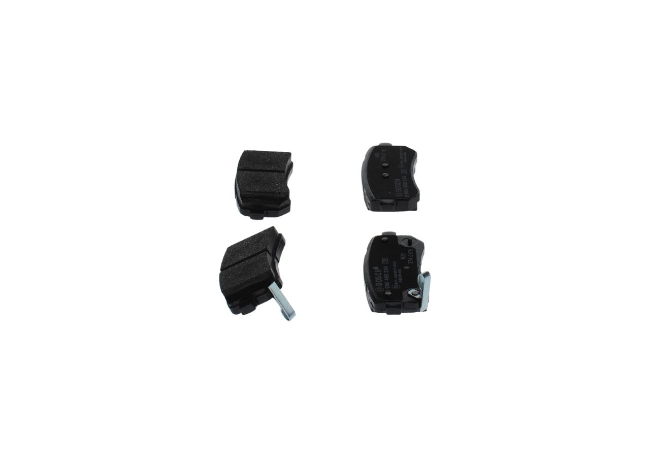BOSCH 0 986 495 354 - Bremsbelagsatz, Scheibenbremse