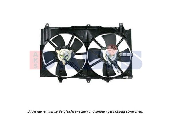 AKS DASIS 078052N - Lüfter, Motorkühlung