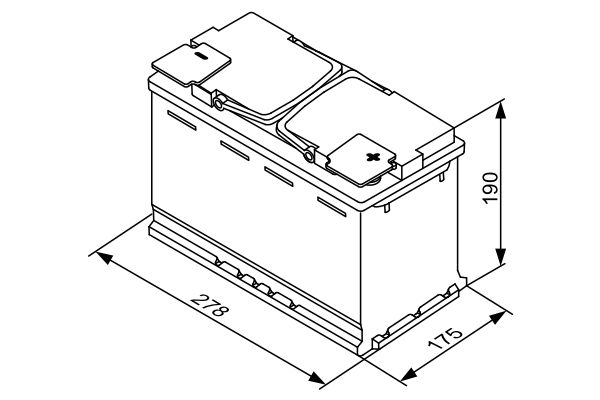 BOSCH 0 092 S60 080 - Starterbatterie