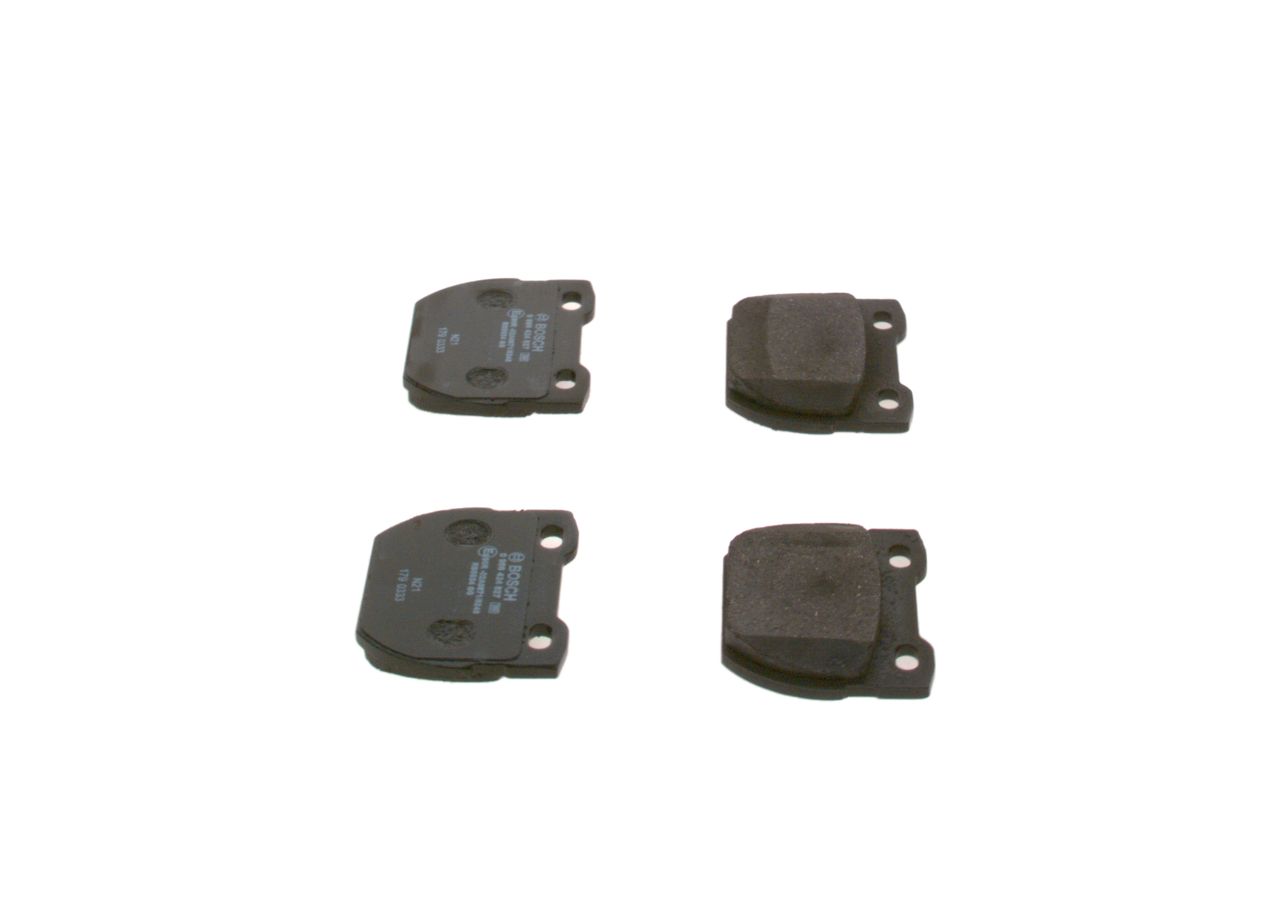 BOSCH 0 986 424 827 - Bremsbelagsatz, Scheibenbremse