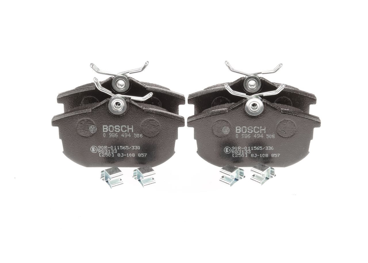 BOSCH 0 986 494 506 - Bremsbelagsatz, Scheibenbremse