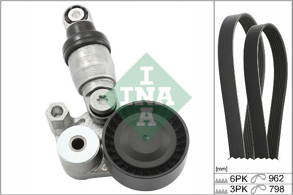 Schaeffler INA 529 0431 10 - Keilrippenriemensatz