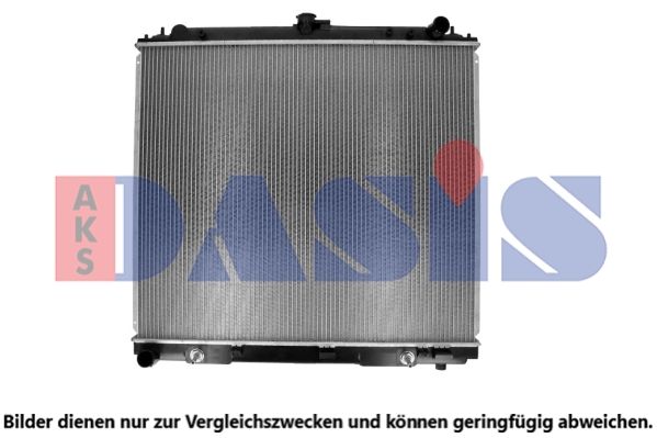 AKS DASIS 070178N - Kühler, Motorkühlung