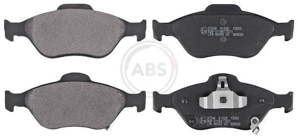 A.B.S. 37546 - Bremsbelagsatz, Scheibenbremse