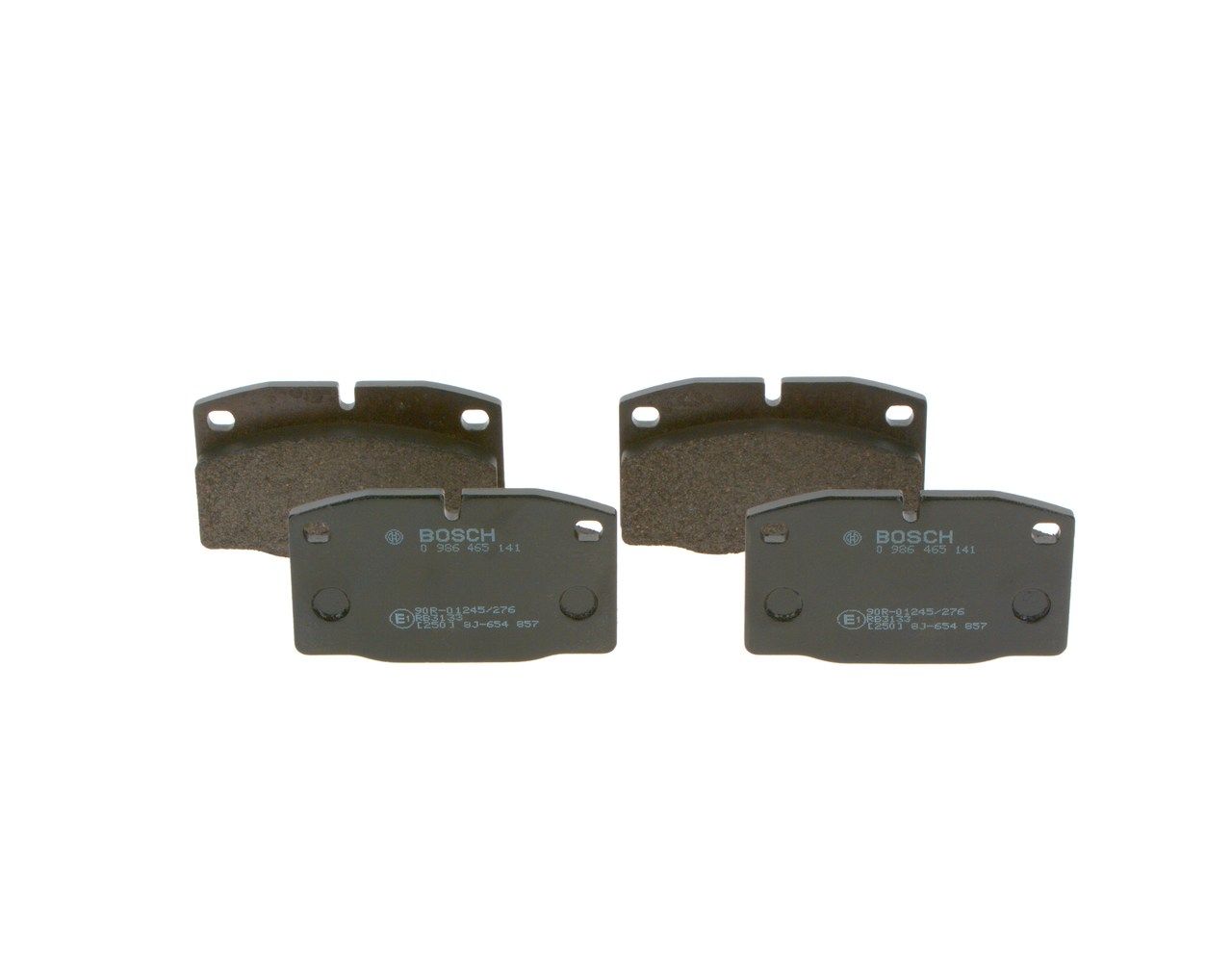 BOSCH 0 986 465 141 - Bremsbelagsatz, Scheibenbremse