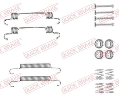 QUICK BRAKE 105-0887 - Zubehörsatz, Feststellbremsbacken