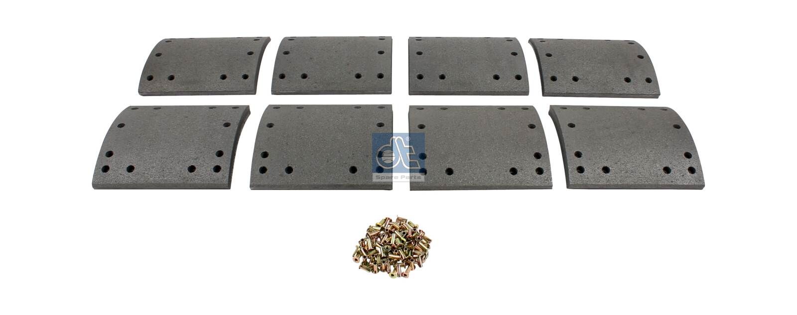 DT Spare Parts 10.23000 - Bremsbelagsatz, Trommelbremse