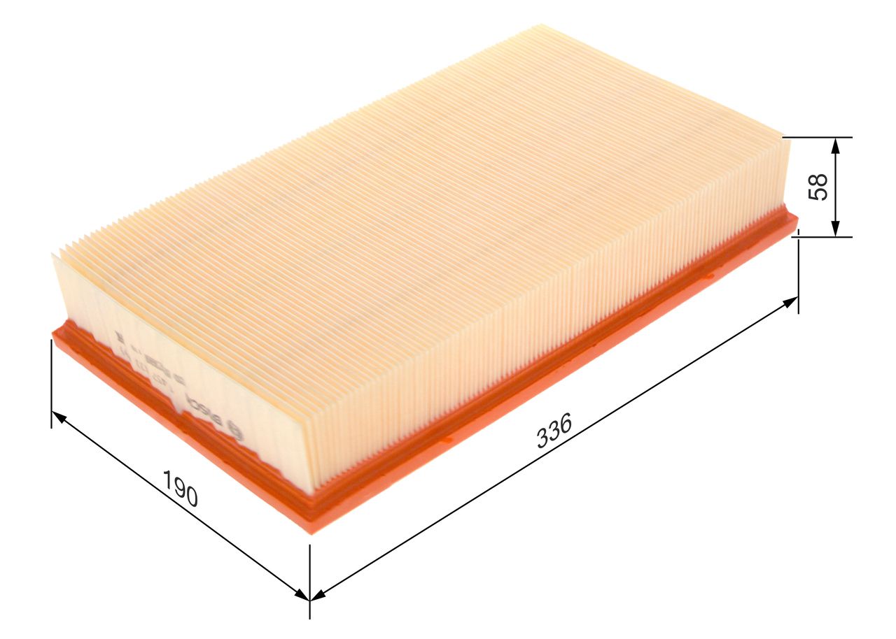 BOSCH 1 457 433 699 - Luftfilter