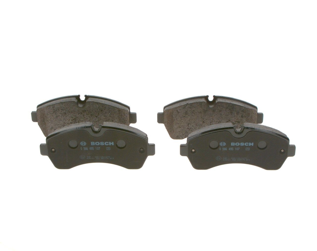 BOSCH 0 986 495 107 - Bremsbelagsatz, Scheibenbremse