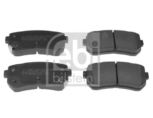 FEBI BILSTEIN 116367 - Bremsbelagsatz, Scheibenbremse