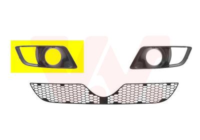 VAN WEZEL 0159594 - Lüftungsgitter, Stoßfänger