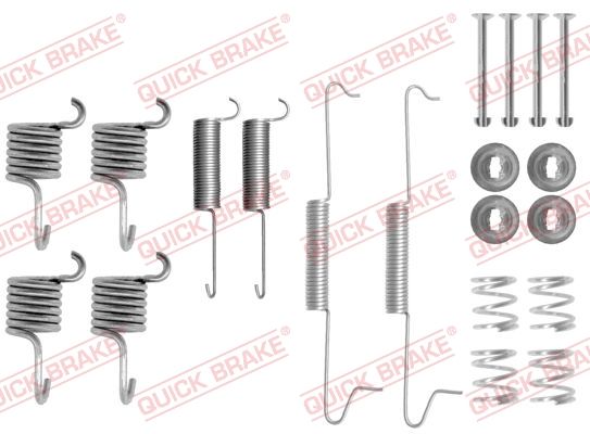 QUICK BRAKE 105-0649 - Zubehörsatz, Bremsbacken