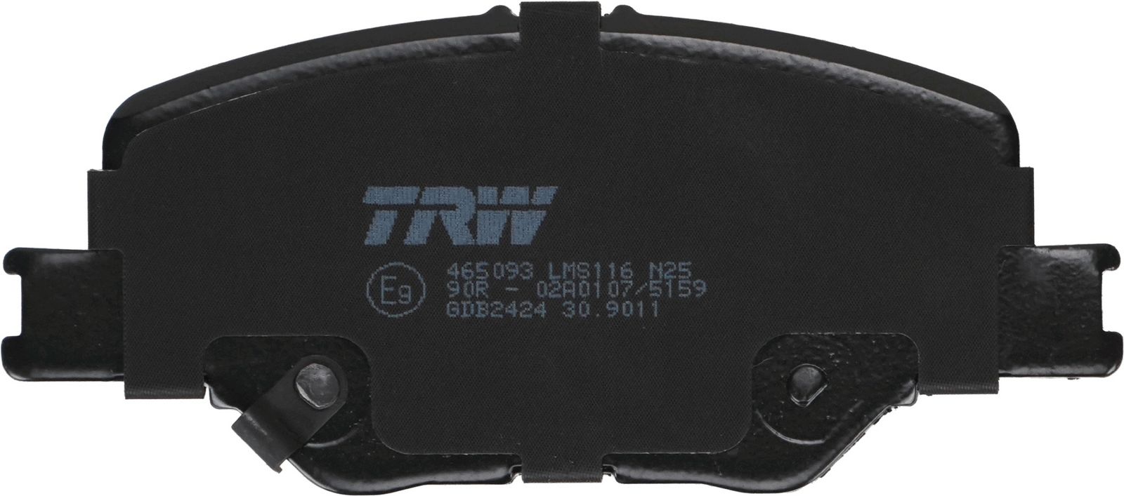TRW GDB2424 - Bremsbelagsatz, Scheibenbremse