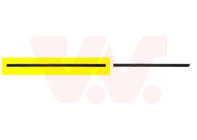 VAN WEZEL 0315423 - Zier-/Schutzleiste, Tür