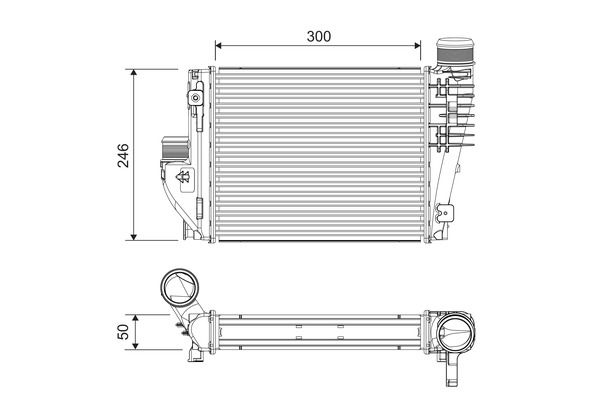 VALEO 818304 - Ladeluftkühler