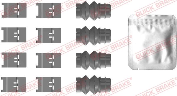 QUICK BRAKE 109-0110 - Zubehörsatz, Scheibenbremsbelag