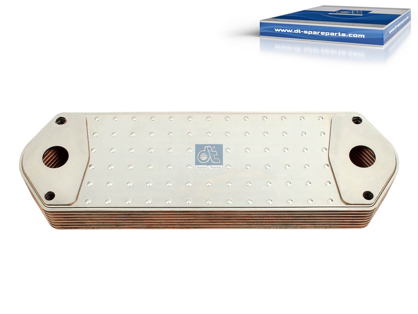 DT Spare Parts 1.10126 - Ölkühler, Motoröl
