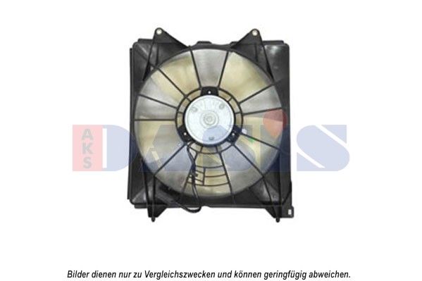 AKS DASIS 108009N - Lüfter, Motorkühlung