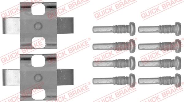 QUICK BRAKE 109-1802 - Zubehörsatz, Scheibenbremsbelag