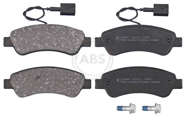 A.B.S. 35067 - Bremsbelagsatz, Scheibenbremse