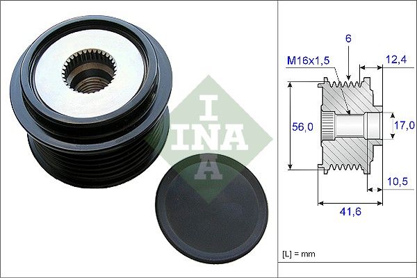 Schaeffler INA 535 0210 10 - Generatorfreilauf