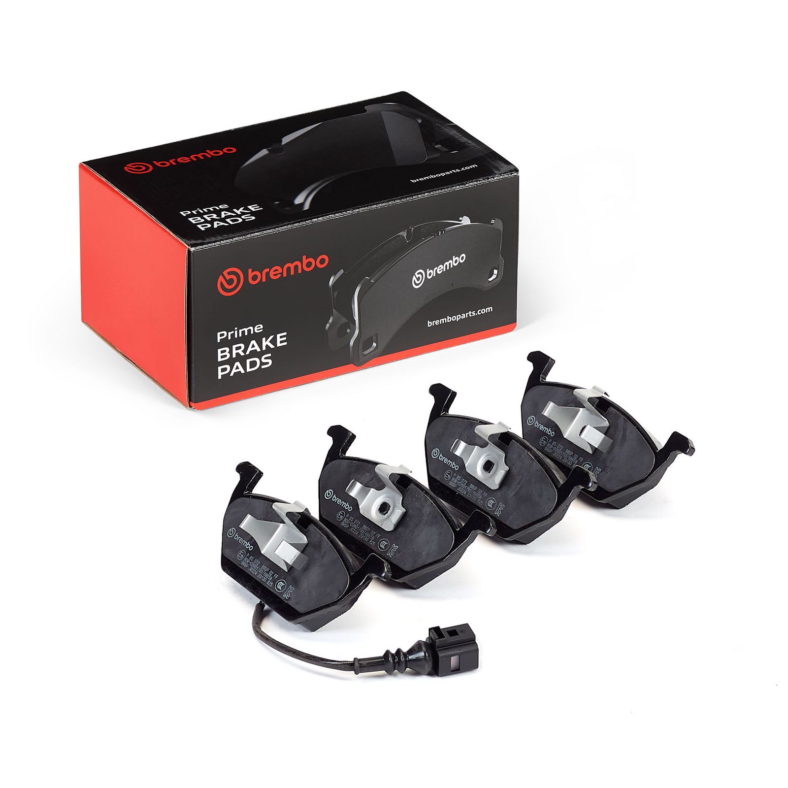 BREMBO P 85 072 - Bremsbelagsatz, Scheibenbremse