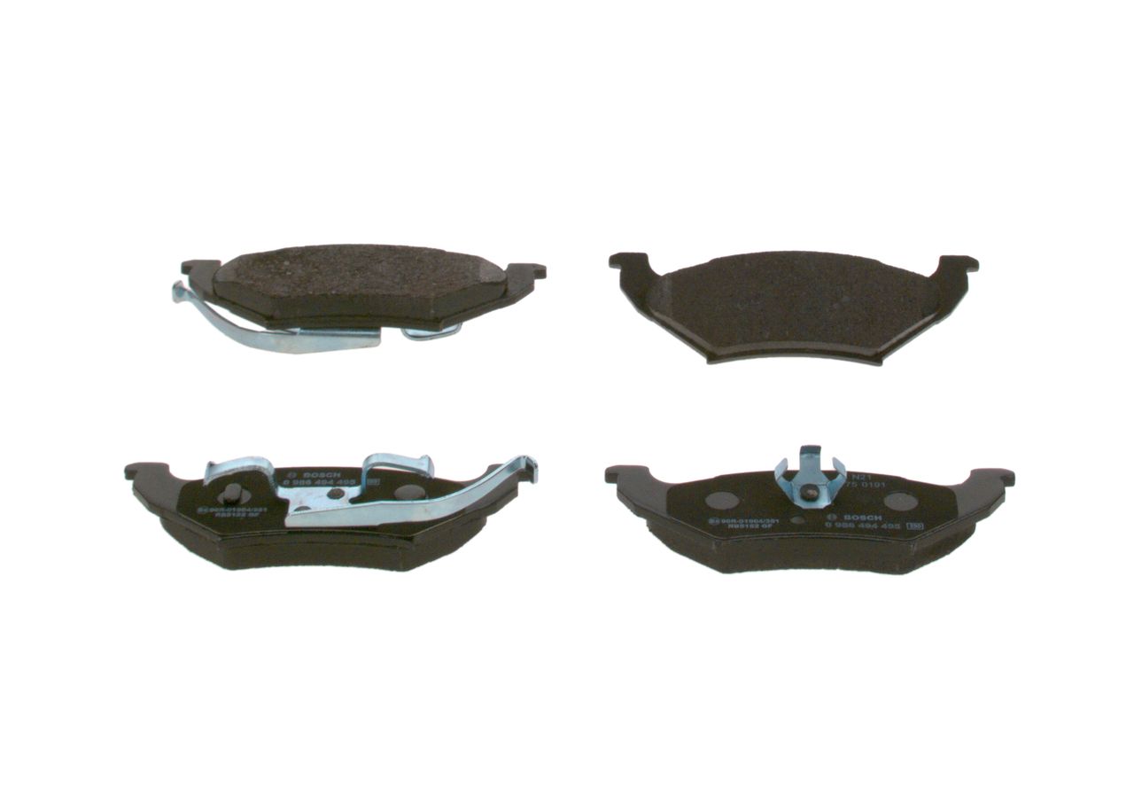 BOSCH 0 986 494 495 - Bremsbelagsatz, Scheibenbremse