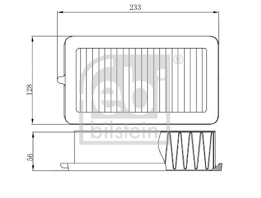 FEBI BILSTEIN 174597 - Luftfilter