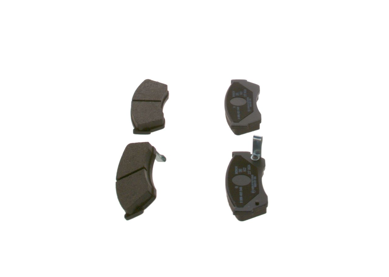 BOSCH 0 986 493 340 - Bremsbelagsatz, Scheibenbremse