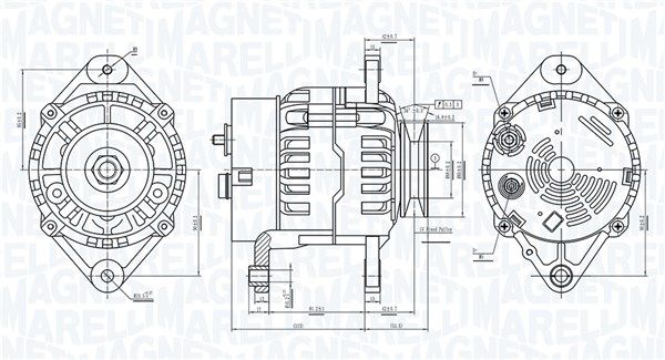 MAGNETI MARELLI 063734085010 - Generator