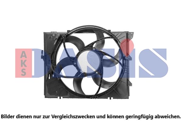 AKS DASIS 058104N - Lüfter, Motorkühlung