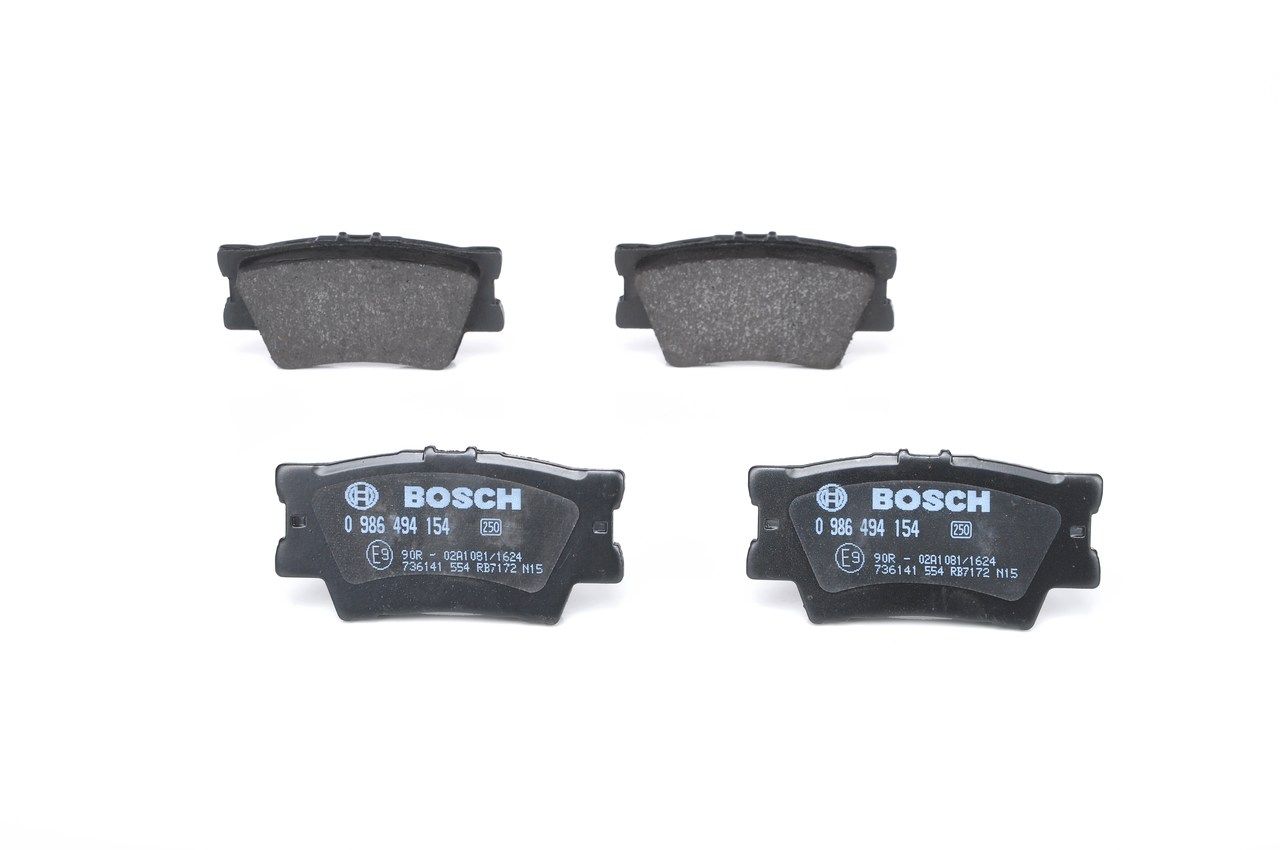 BOSCH 0 986 494 154 - Bremsbelagsatz, Scheibenbremse