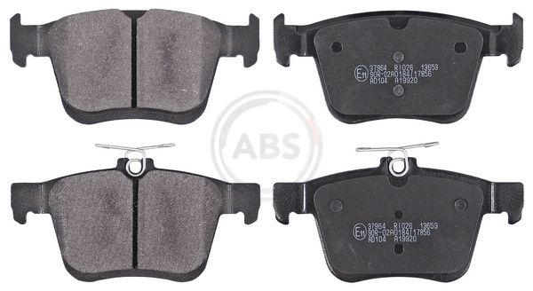 A.B.S. 37964 - Bremsbelagsatz, Scheibenbremse
