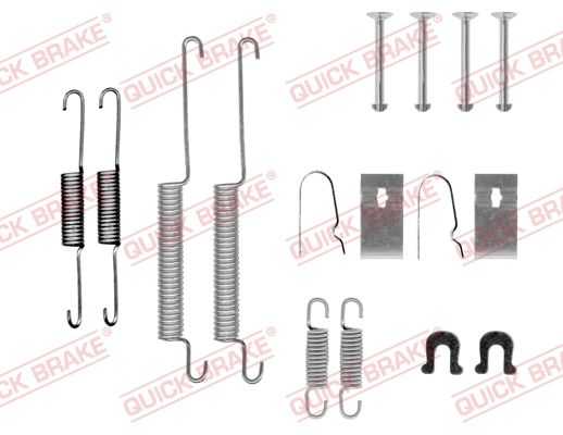 QUICK BRAKE 105-0668 - Zubehörsatz, Bremsbacken