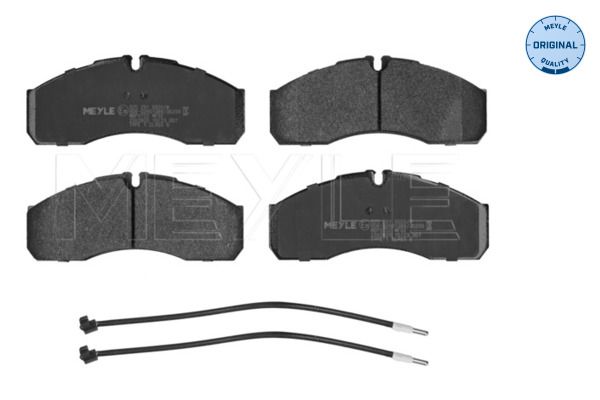 MEYLE 025 291 6020/W - Bremsbelagsatz, Scheibenbremse