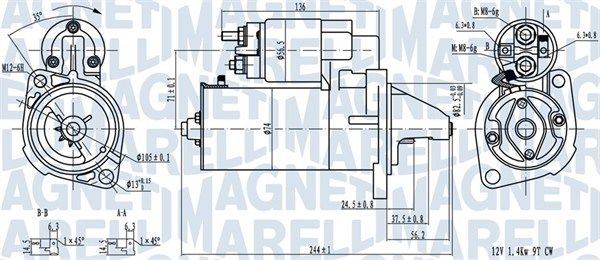 MAGNETI MARELLI 063720282010 - Starter