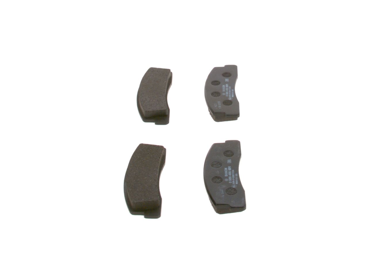 BOSCH 0 986 466 601 - Bremsbelagsatz, Scheibenbremse