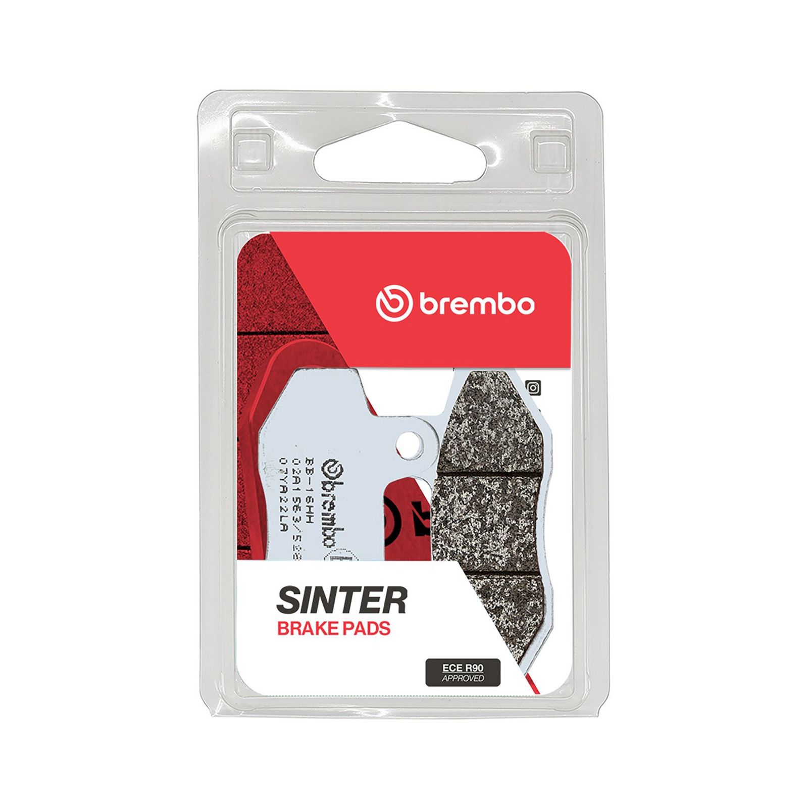 BREMBO 07YA22LA - Bremsbelagsatz, Scheibenbremse