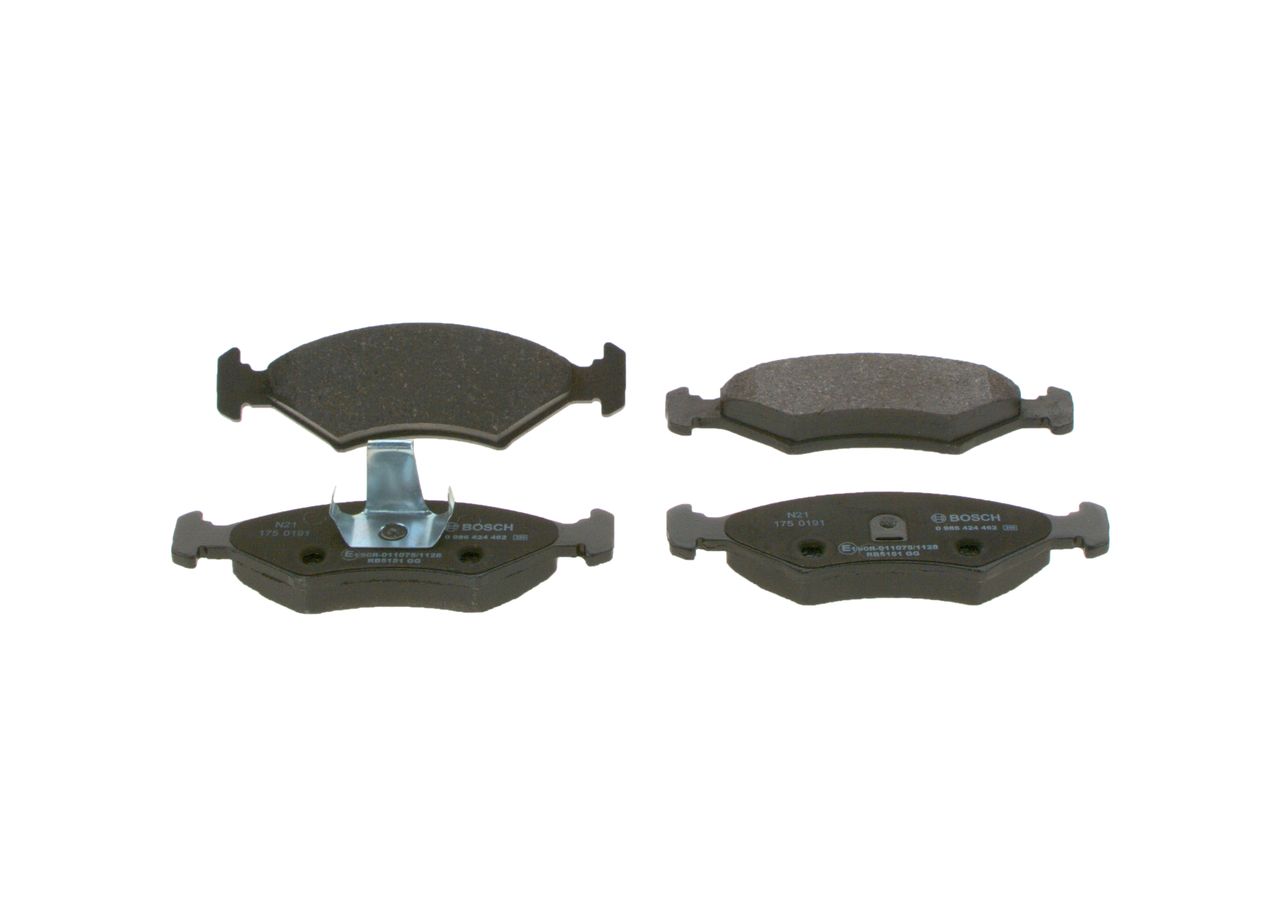 BOSCH 0 986 424 462 - Bremsbelagsatz, Scheibenbremse