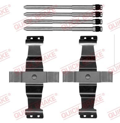 QUICK BRAKE 109-0203 - Zubehörsatz, Scheibenbremsbelag