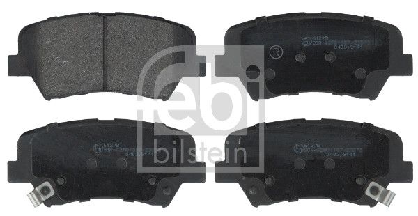 FEBI BILSTEIN 116261 - Bremsbelagsatz, Scheibenbremse
