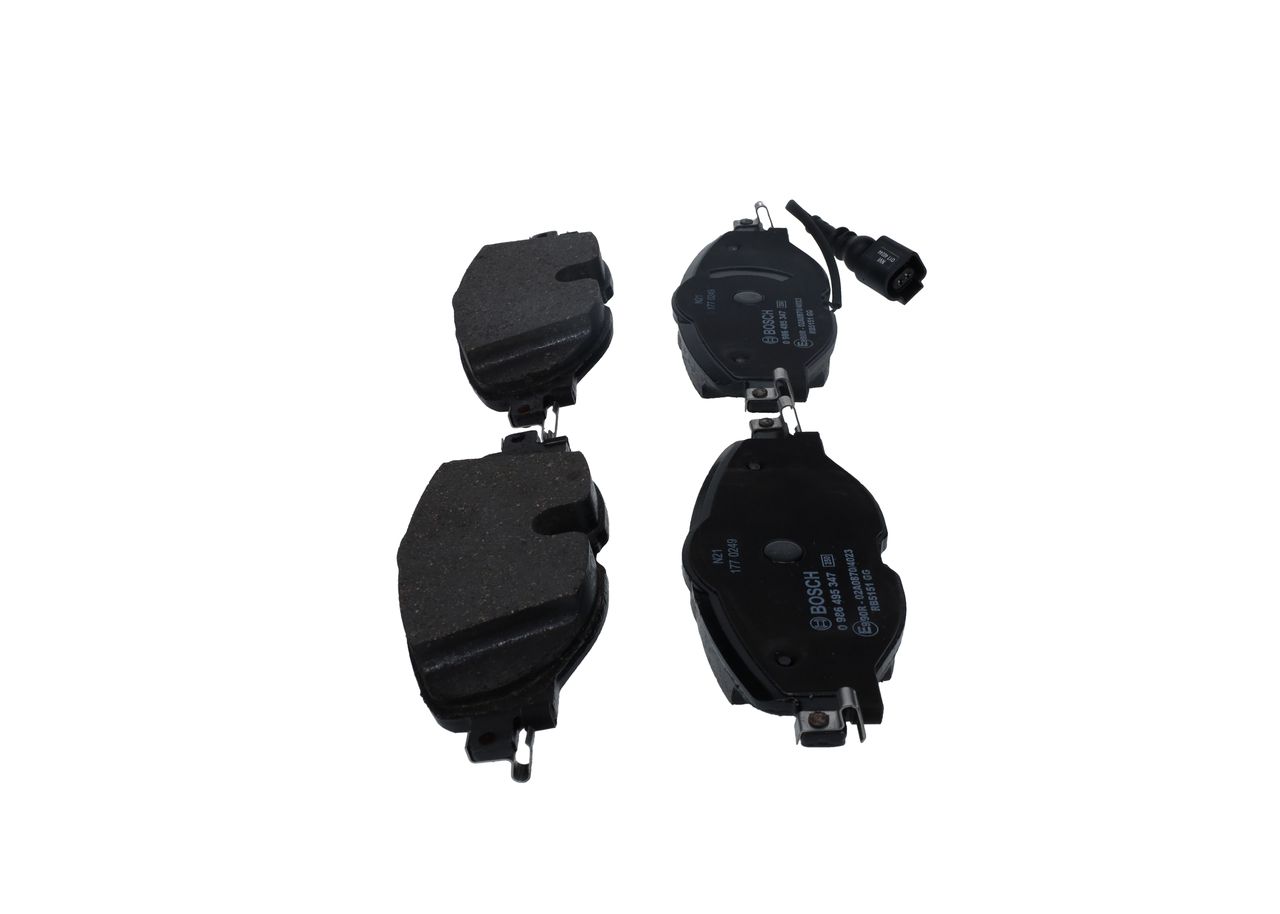 BOSCH 0 986 495 347 - Bremsbelagsatz, Scheibenbremse