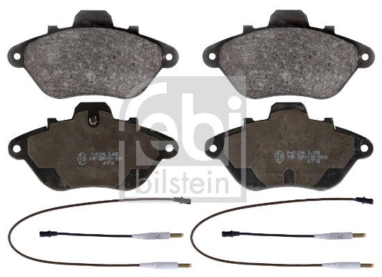 FEBI BILSTEIN 116039 - Bremsbelagsatz, Scheibenbremse