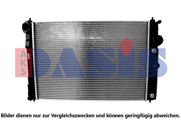 AKS DASIS 070203N - Kühler, Motorkühlung