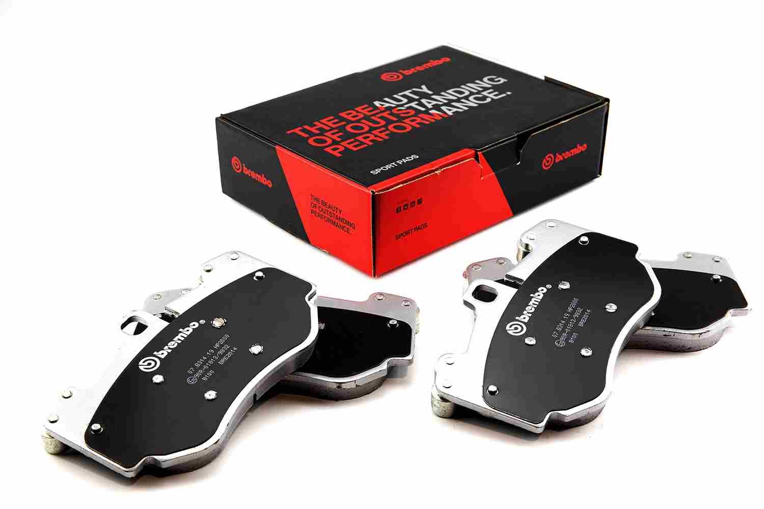BREMBO 07.B314.19 - Hochleistungs-Bremsbelagsatz