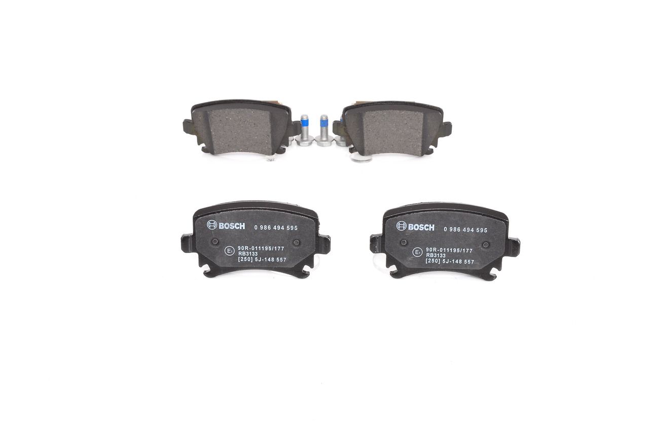 BOSCH 0 986 494 595 - Bremsbelagsatz, Scheibenbremse