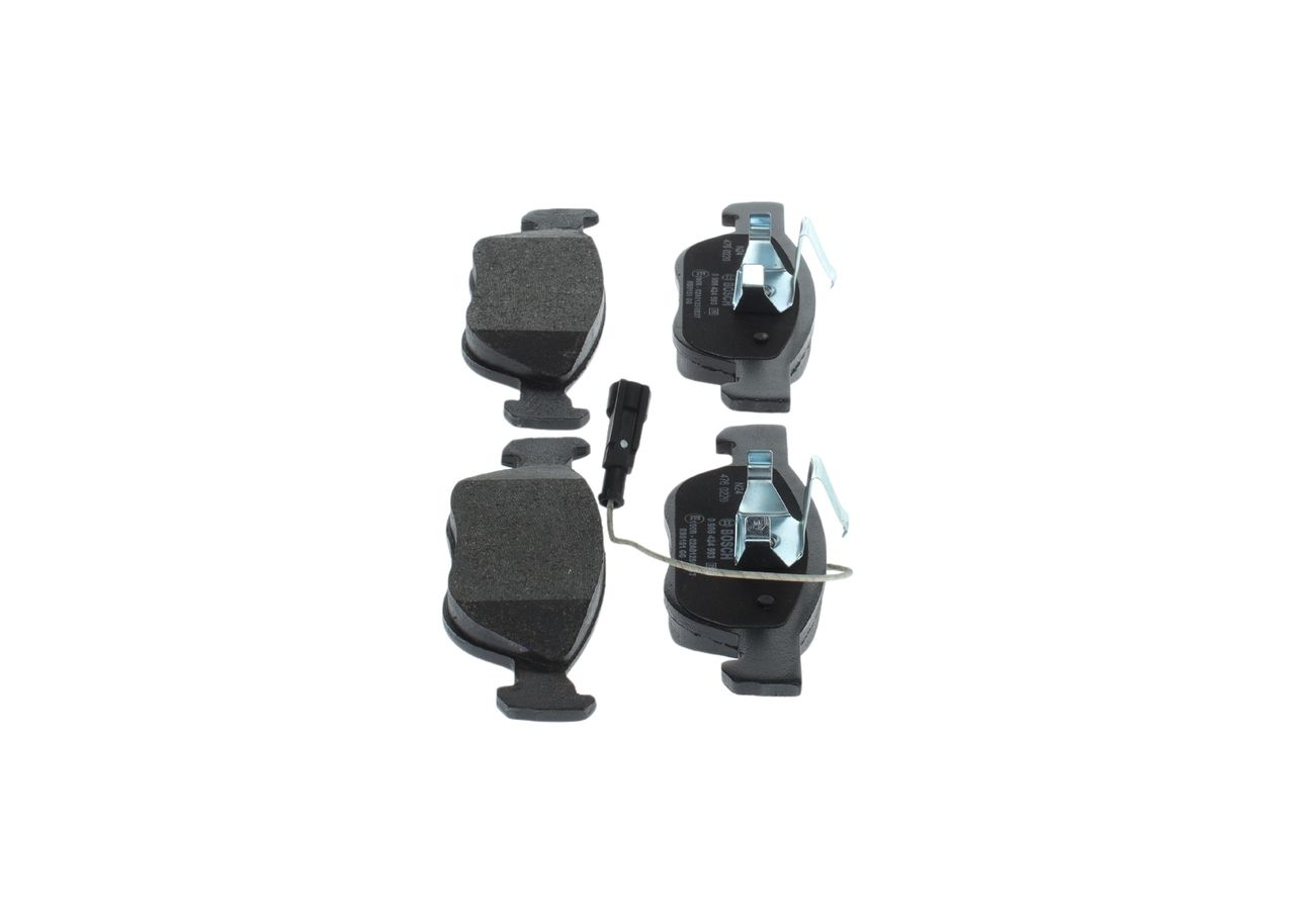 BOSCH 0 986 424 593 - Bremsbelagsatz, Scheibenbremse