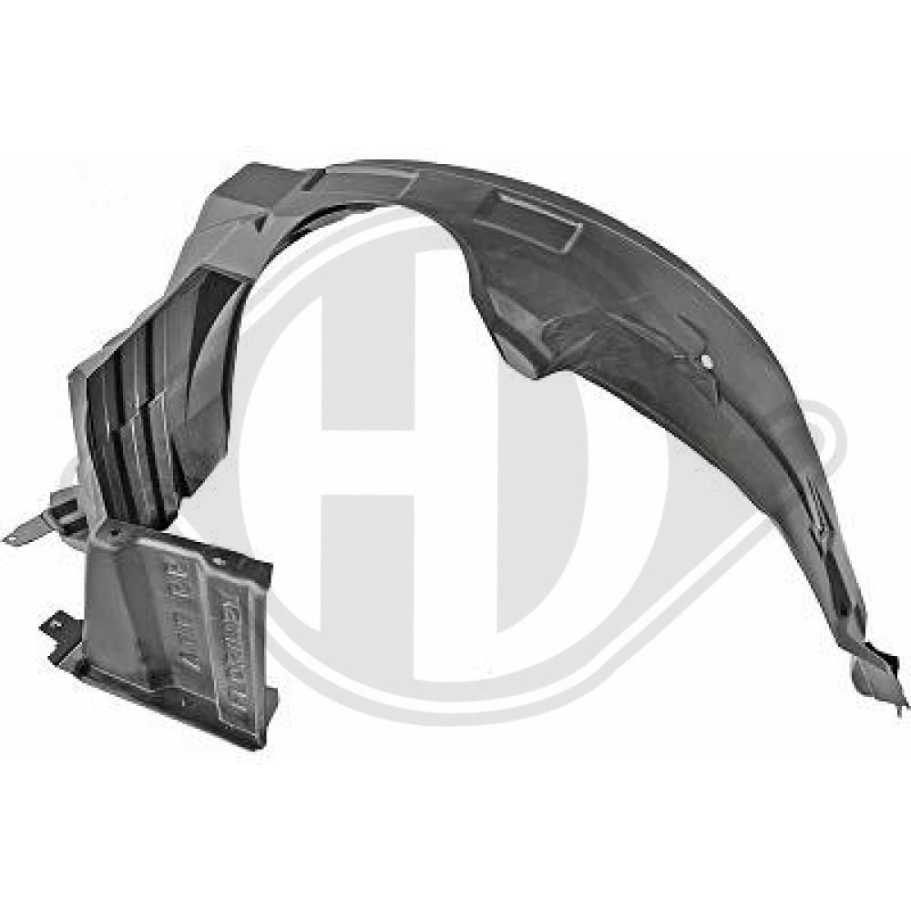 DIEDERICHS 6600008 - Verkleidung, Radhaus